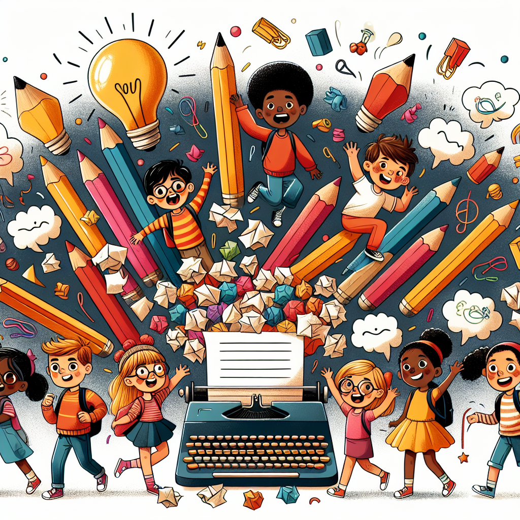 Illustration for Creative Writing for Kids: 5 Fun Exercises to Try Today