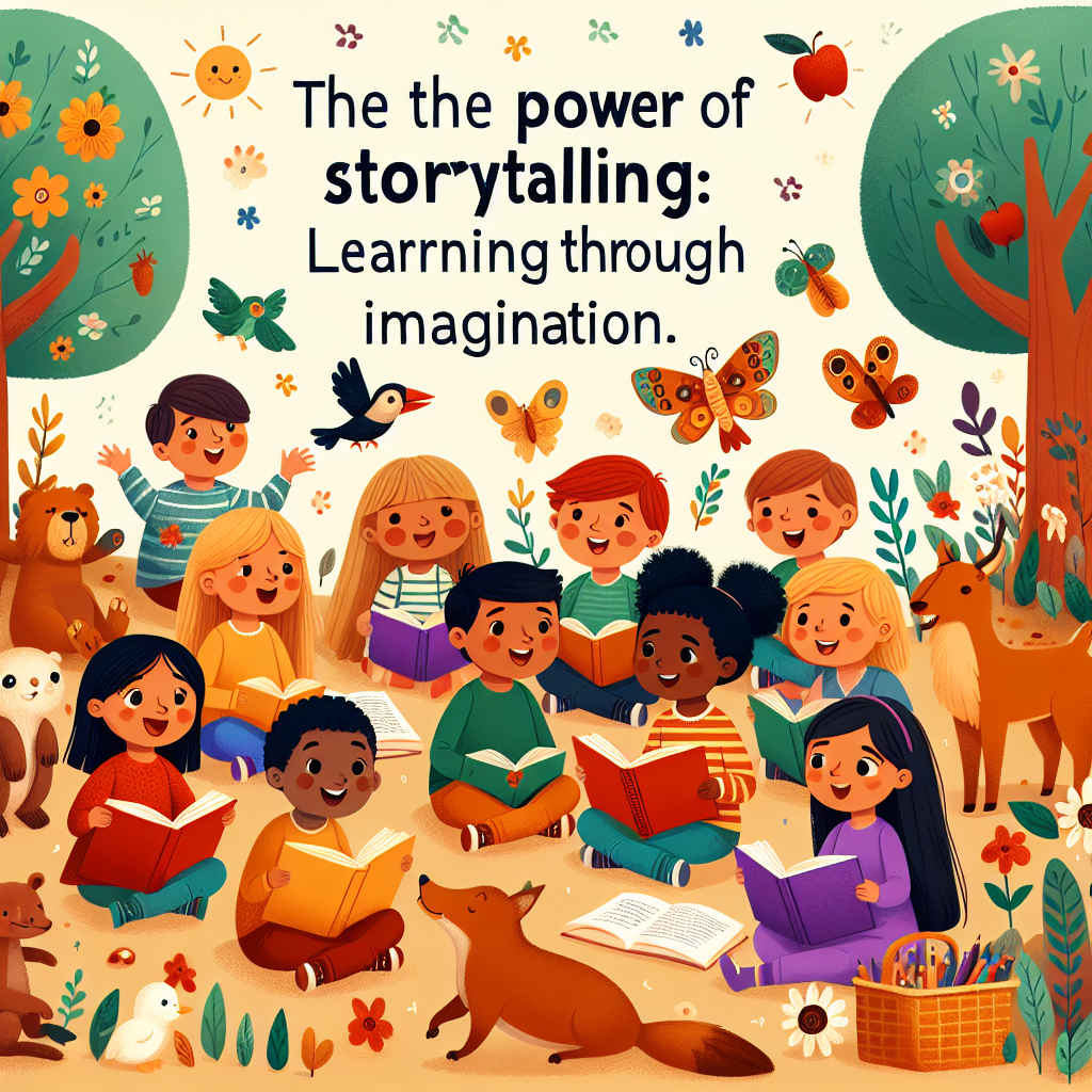 Illustration for The Power of Storytelling: Learning Through Imagination