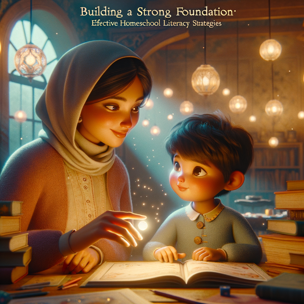 Illustration for Building a Strong Foundation: Effective Homeschool Literacy Strategies