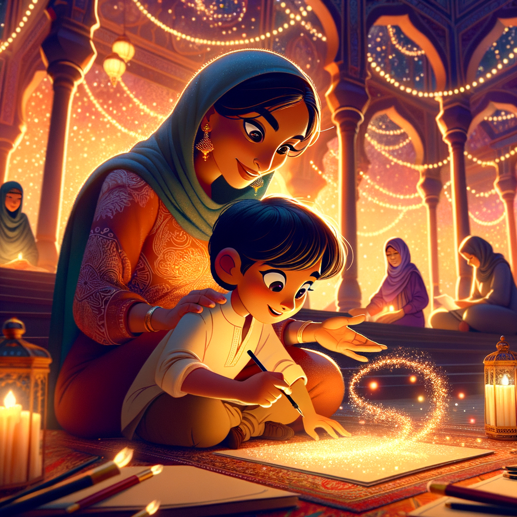 Illustration for Creative Writing Prompts to Boost Kids' Imagination