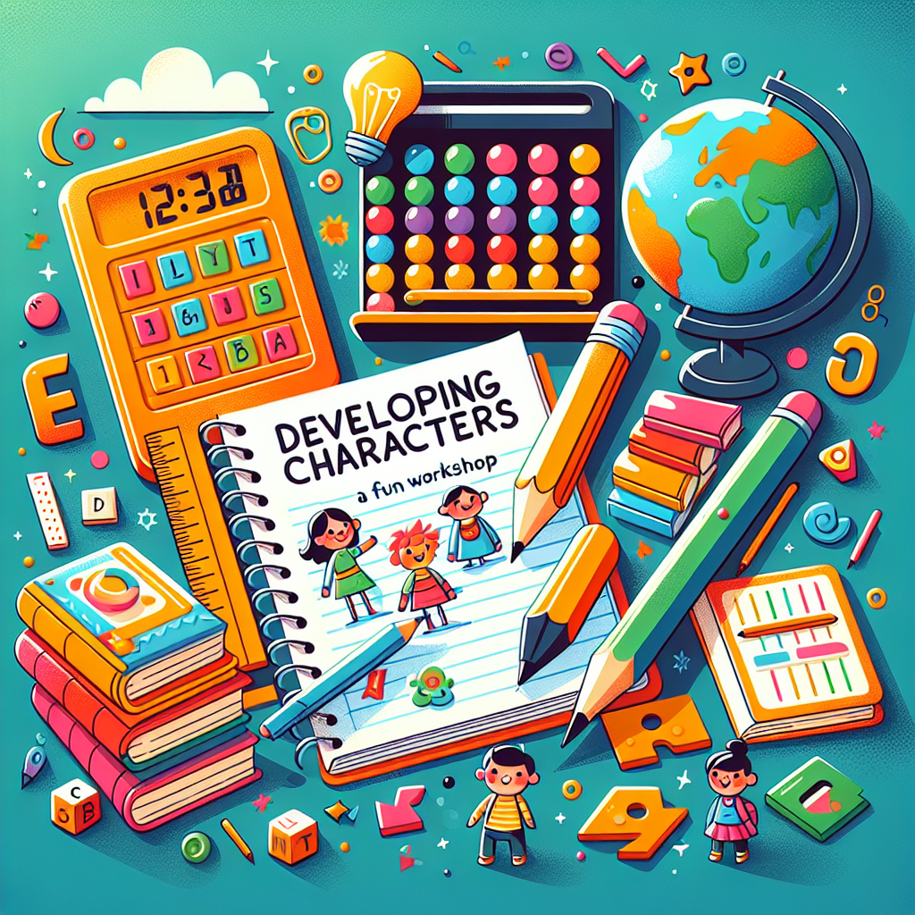 Illustration for Developing Characters: A Fun Workshop for Kids