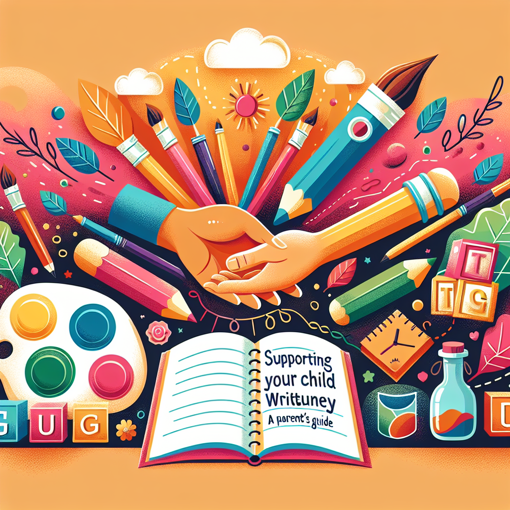 Illustration for Supporting Your Child's Writing Journey: A Parent's Guide