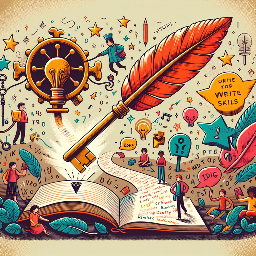 Illustration for Unlocking Story Writing: Techniques for Young Authors