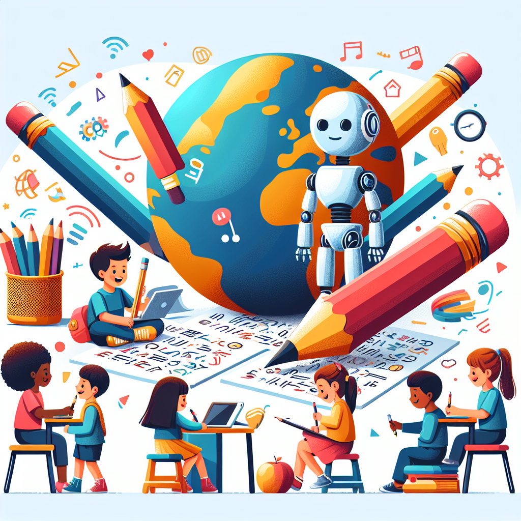 Illustration for Using AI Story Generators: A New Way for Kids to Create